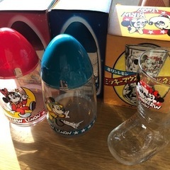 レトロdisneyグラス9品