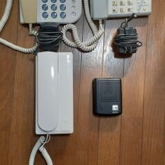 固定電話機2台＆ドアホン