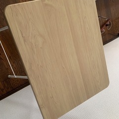 【お譲りします】スタンディングデスク　折りたたみテーブルの画像