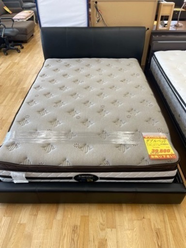 極圧マットレス　ダブルベッド★近隣配送組立可能！