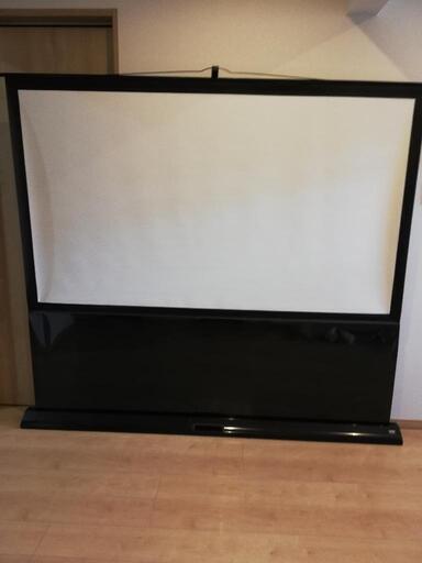プロジェクタースクリーン　EPSON　 80 インチ立ち上げ式スクリーン16:9