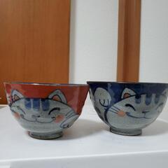 お茶碗２つの画像