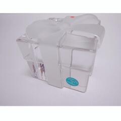 ティファニー 『限定 プレゼントBOX型 クリスタル 小物入れ』☆