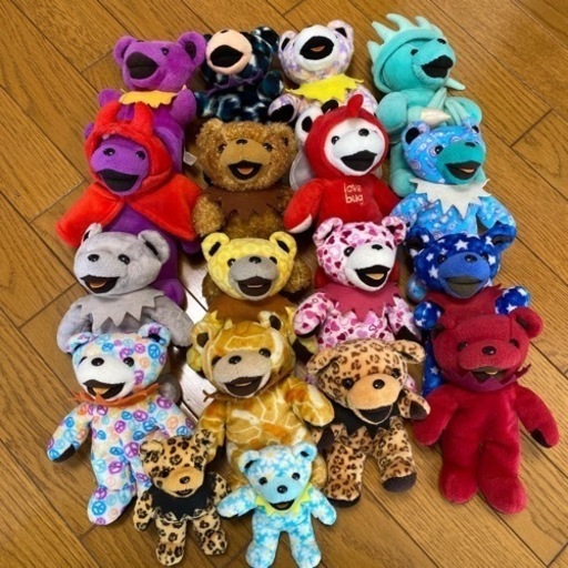 【値下げ】グレイトフル・デッドベア まとめ売り