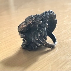 ★ 鷹？鷲？のシルバーリング ★の画像