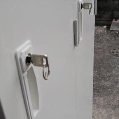  スチール  ２連ロッカーの画像