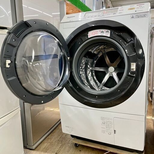 パナソニック 2020年製 10.0/6.0kgドラム式ヒートポンプ乾燥 泡洗浄