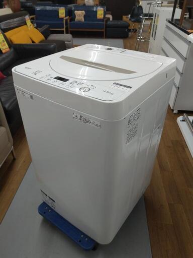 J085 ★6ヶ月保証★4.5K洗濯機★SHARP  ES-GE4D-C  2019年製