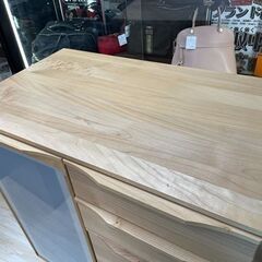 美品 馬場家具 レンジボードの画像