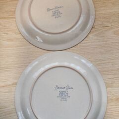 大皿2枚　フォーク2本　平皿　食器の画像