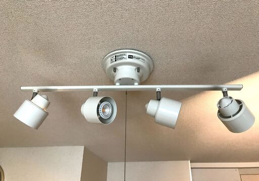 【手渡し】交換用LED電球４つ付！ダウンライト