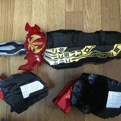 【お話進めています】仮面ライダーセイバー　おもちゃいろいろ（ソードライバー、ワンダーライドブック）の画像