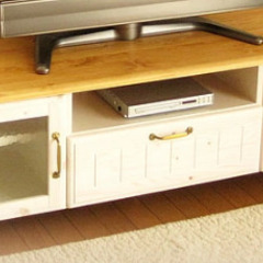 テレビボード 使用年数1年 フレンチカントリー　