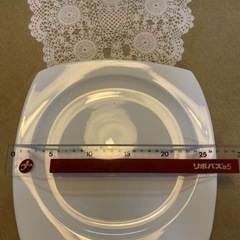 四角いお皿3枚(大)の画像