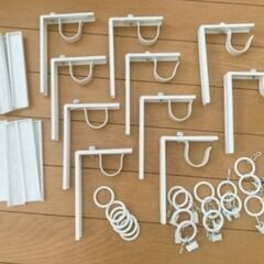 カーテンポール用フック IKEA
