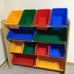 『決定しました』子供おもちゃ収納棚