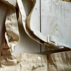 コットン肩掛けバッグの画像