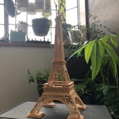 3Dウッドパズル エッフェル塔の画像