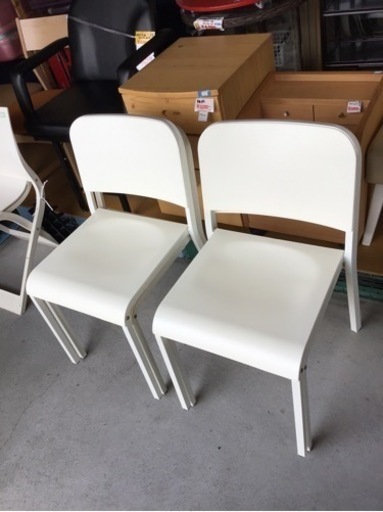 ●販売終了●IKEA  食卓セット　4人掛け　白　中古品