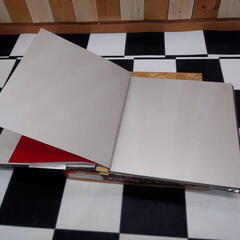 コクヨ kokuyo アルバム　シルバー台紙　Lサイズ　伝統染織　友禅染　未使用の画像