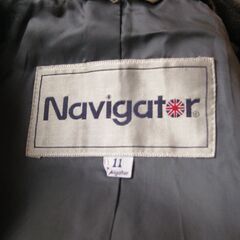 英国NAVIGATOR　ナビゲーター　表側全面ウールコートの画像