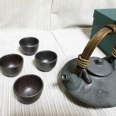 【黒じょか】《おちょこ５個セット》未使用新品【１０００円】【受渡完了】の画像