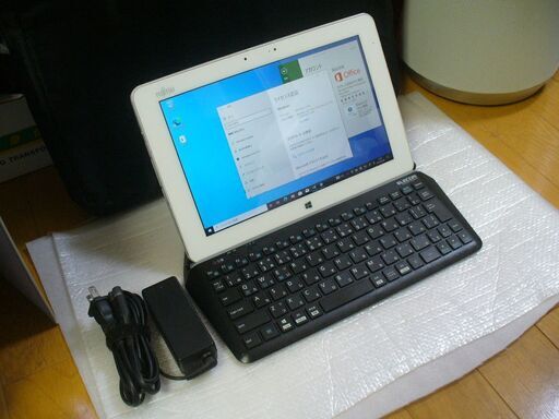 Ⓛ発送可 富士通 Q584/K バッテリー残時間15時間超 タッチパネル 2560×1600液晶 Webカメラ内蔵 Windows 10 / Office 2016 Professional インストール済（ライセンス認証済）Ⓛ