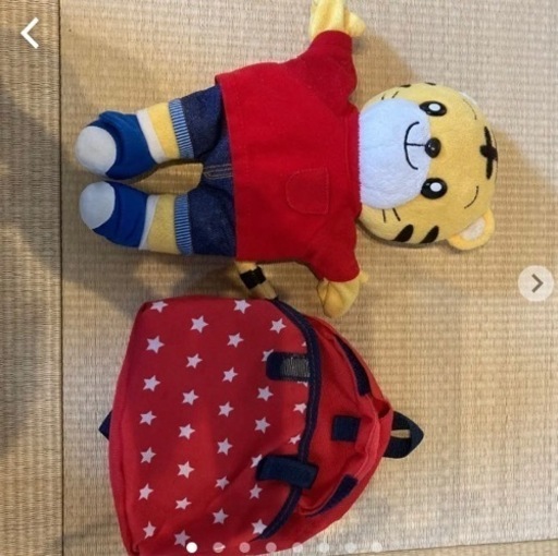 こどもちゃれんじ　しまじろう　パペットとミニリュックセット