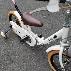 子供自転車 ピープル コマ付きの画像
