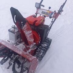 コマツ　除雪機
