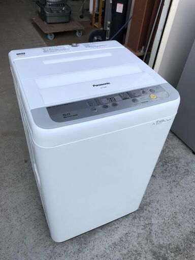 【動作保証あり】Panasonic パナソニック 2015年 NA-F50B9 5.0kg 洗濯機【管理KRS413】