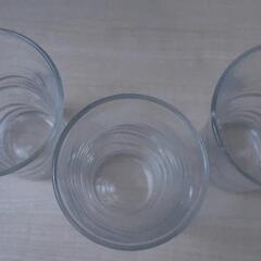 品のある 小ぶりグラス 3個の画像