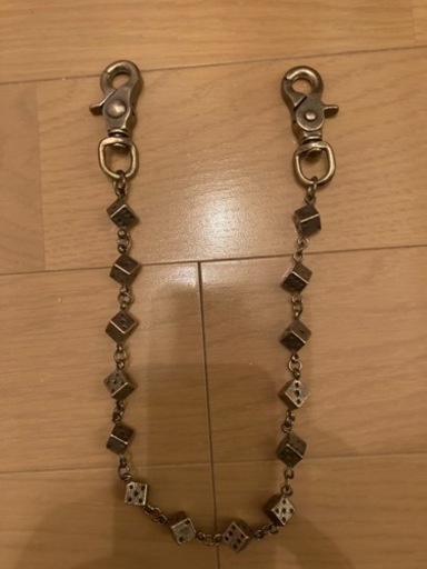 シルバーウォレットチェーン 2024 ダイス HACKFORD & SONG ダイス