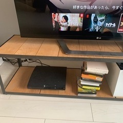 木製テレビ台の画像