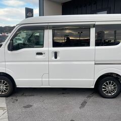 自社ローン　保証人不要　最大84回　頭金不要 スズキ エブリイ660 PA ハイルーフ 5AGS車　リア5面フィルム　集中ドアロック （ホワイト）の画像
