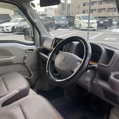 自社ローン　保証人不要　最大84回　頭金不要 スズキ エブリイ660 PA ハイルーフ 5AGS車　リア5面フィルム　集中ドアロック （ホワイト）の画像