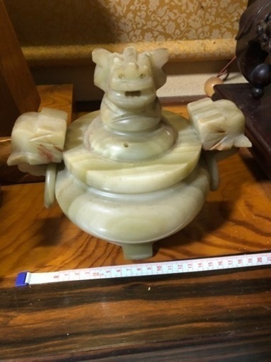 石の中華風置物