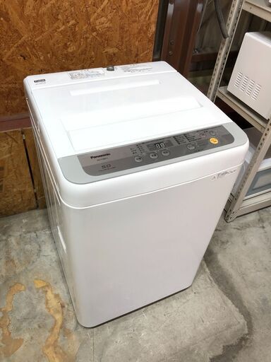 【動作保証あり】Panasonic パナソニック 2017年 NA-F50B11 5.0kg 洗濯機【管理KRS414】