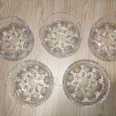 デザートボウル　サラダボウル　食器　ガラス