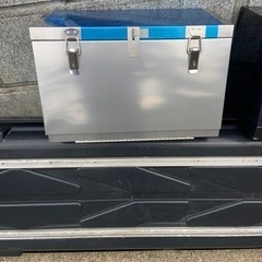 [お取引き確定済]ステンレス　BOX 物入れ　工具箱　