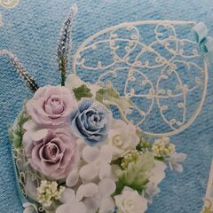 コサージュをリメイク💐プリザーブドフラワーアレンジメントの画像