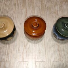 小壺3個　食器の画像