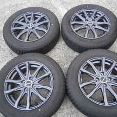 ☆中古品 LEBEN スタットレスタイヤ 185/65R15 4本 ICE ESPORTE 2018年製☆