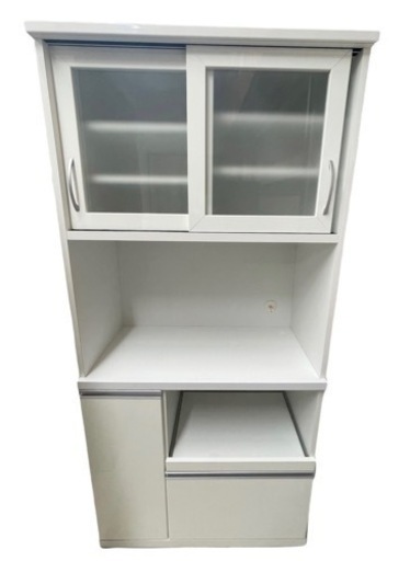 GM35【近隣配達可能】キッチンボード 食器棚 幅80×奥57×高200㎝ SUNNY Takahashi キッチン収納 リサイクルショップ　ケイラック朝霞田島店　ケイラック　埼玉県　朝霞市　田島　和光市　志木市　新座市　富士見市　ふじみ野市　三芳町　戸田市　蕨市　さいたま市(岩槻以外)　川越市　所沢市　上尾市　東京都　板橋区　練馬区　清瀬市