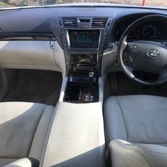 LS600H 20年 車検無し サンルーフ 革シート ナビ 地デジ Bカメラの画像