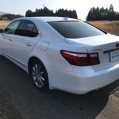 LS600H 20年 車検無し サンルーフ 革シート ナビ 地デジ Bカメラの画像