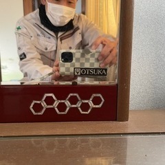 壺　鏡　化粧台　衝立　レトロ　の画像