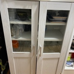 無料！訳あり！食器棚(食器は含まれません)