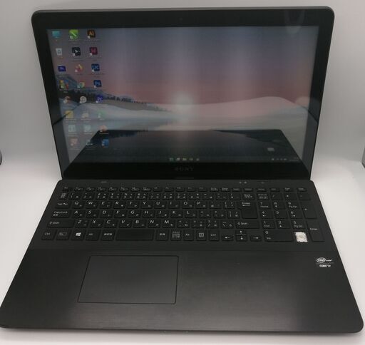 Vaioノートパソコン i7（中古）8GBのメモリ、SSD240GB, タッチパネル, 15.5画面、GeForce GT 735M、Windows11, Office2021, Photoshop2021, Illustrator2021,Corel2021,FilmoraX等.