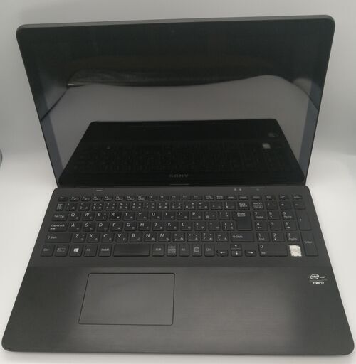 Vaioノートパソコン i7（中古）8GBのメモリ、SSD240GB, タッチパネル, 15.5画面、GeForce GT 735M、